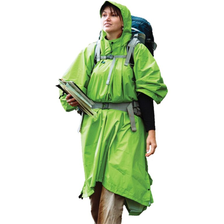 Sea to Summit Nylon Tarp 70D Poncho Grøn Regntøj & ponchoer