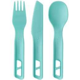 Sea to Summit Passage Cutlery Set, 3 stk Blå Spisegrej