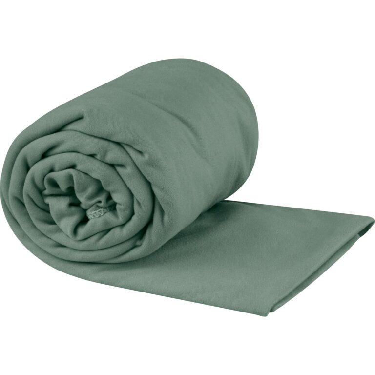 Sea to Summit Pocket Towel XL - 75 x 150 cm Grå Hurtigtørrende håndklæder