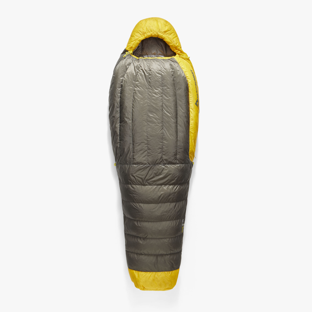 Sea to Summit Spark -1°C Down Sleeping Bag Beluga Black 2-3 sæsons sovepose - Regular