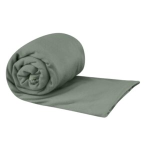 Sea to Summit pocket towel M / håndklæde, 50x100 cm, sage - Håndklæde, personlig pleje