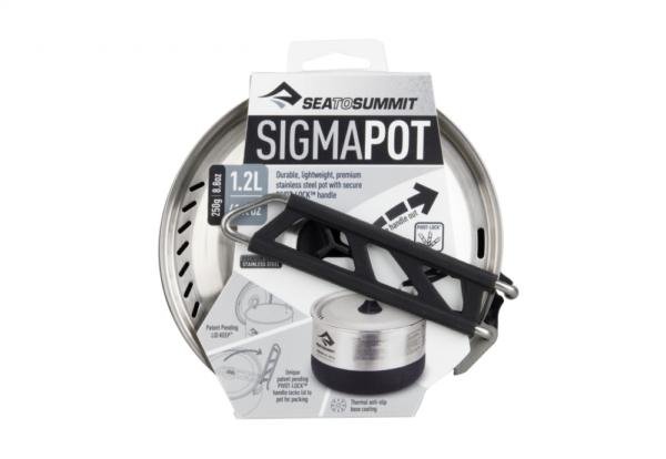 Sea to summit Sigma Pot 1.2 Litre - Silver