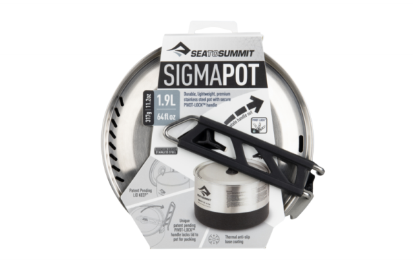 Sea to summit Sigma Pot 1.9 Liter - Silver