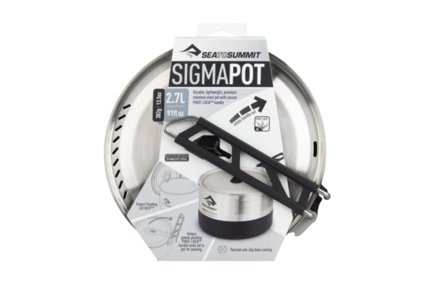 Sea to summit Sigma Pot 2.7 Litre - Silver