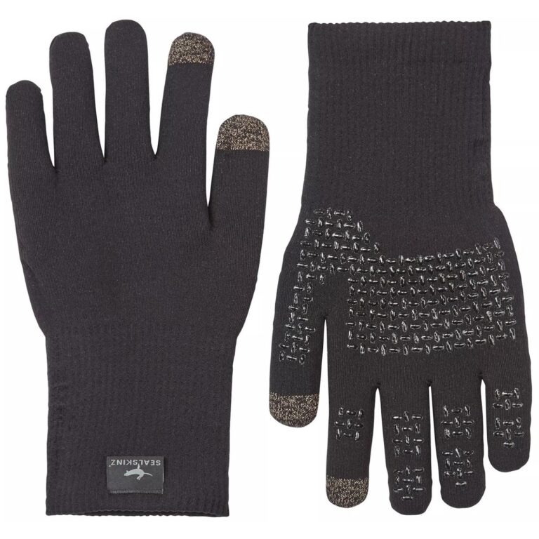 SealSkinz Anmer Waterproof All Weather Ultra Grip Glove S Sort Handsker & luffer