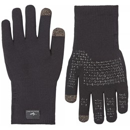 SealSkinz Anmer Waterproof All Weather Ultra Grip Glove Unisex S Sort Handsker & luffer
