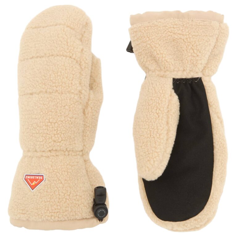 SealSkinz Carleton Waterproof Sherpa Fleece Luffer Dame S Beige Handsker & luffer