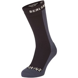 SealSkinz Starston WP Cold Weather Mid Length Sokker S Sort Vandresokker
