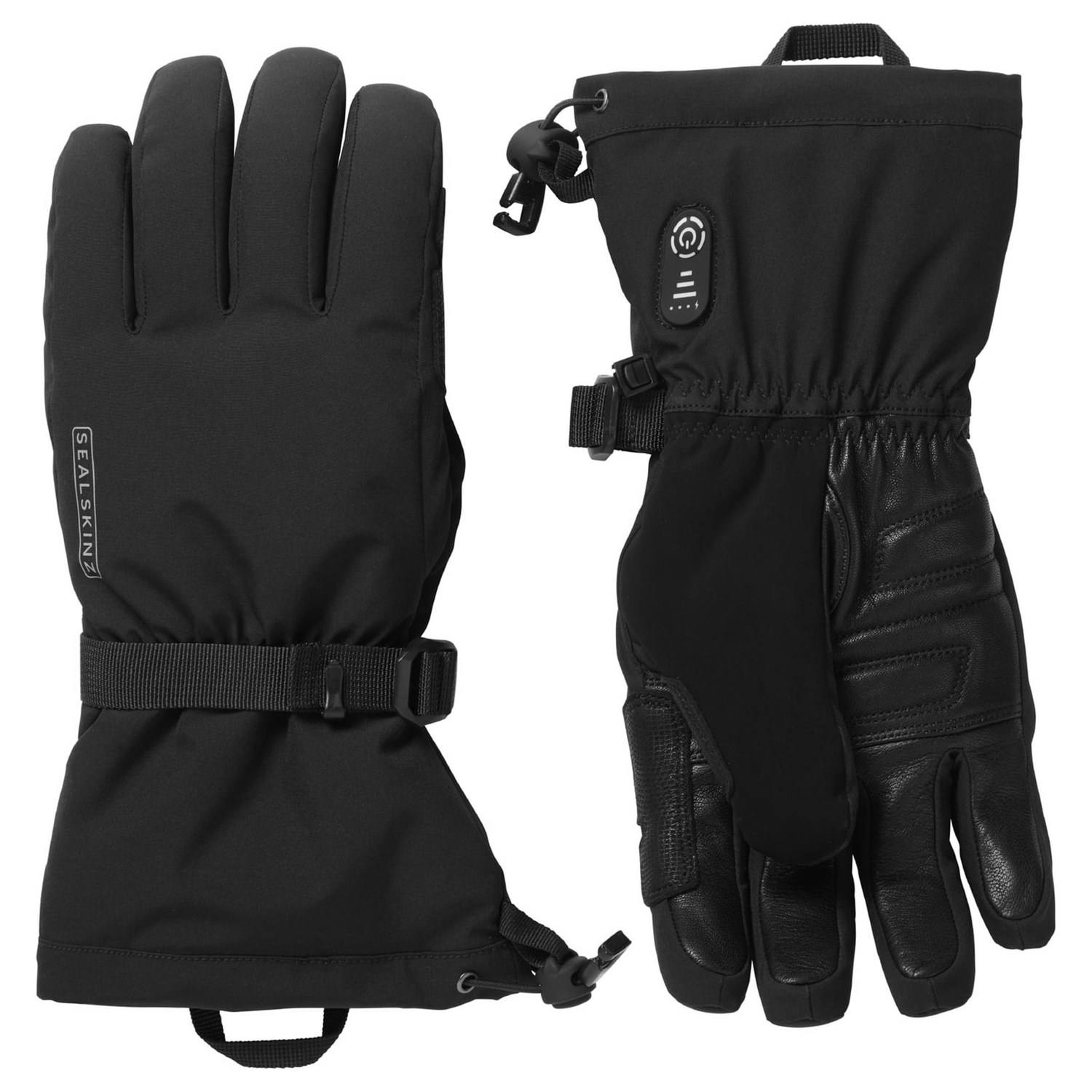 SealSkinz Stowbridge Waterproof Automatic Heated Gauntlet S Sort Handsker & luffer
