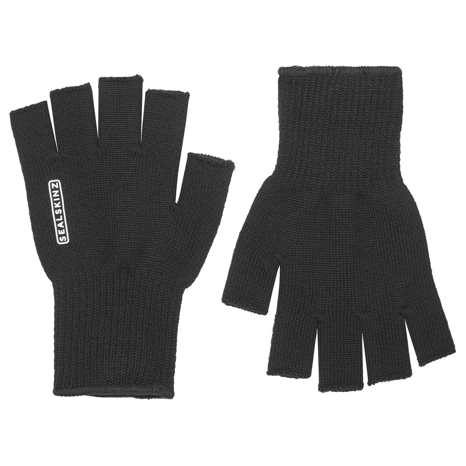 SealSkinz Thornham Merino Fingerless Glove O/S Sort Handsker & luffer