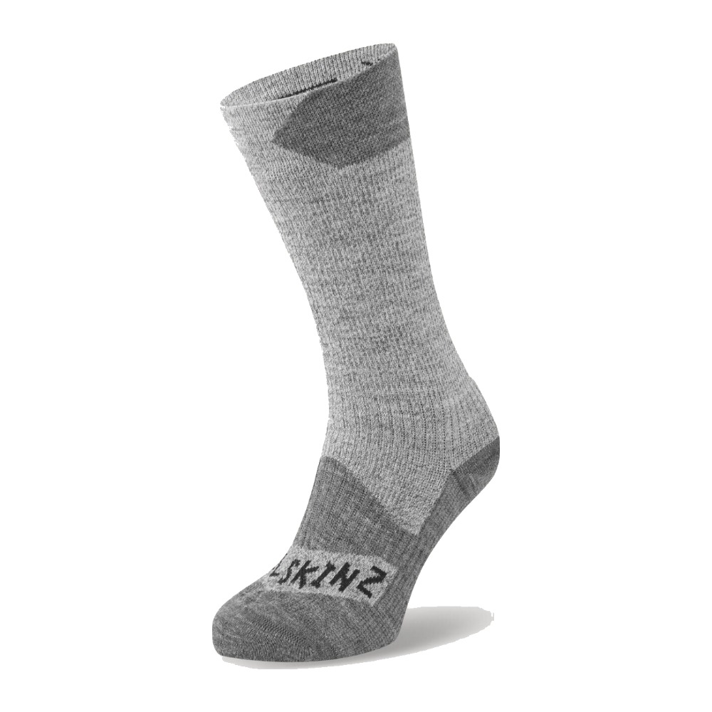 Sealskinz Raynham Vandtætte sokker - S - Grey / Grey Marl