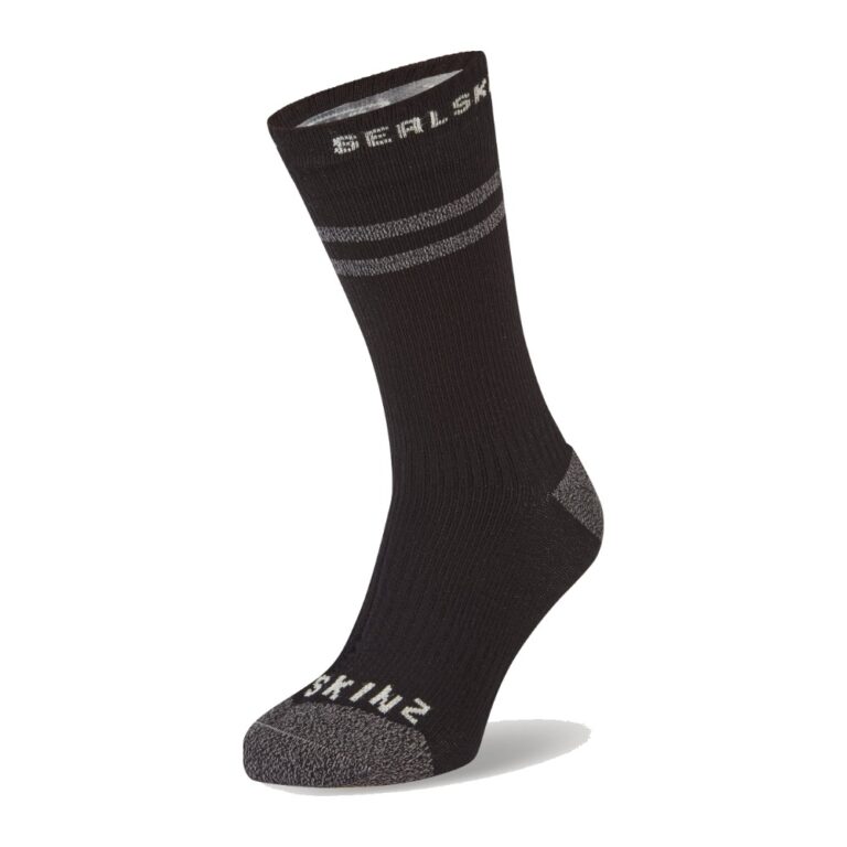 Sealskinz Scoulton Lette vandtætte sokker med Hydrostop - S - Black