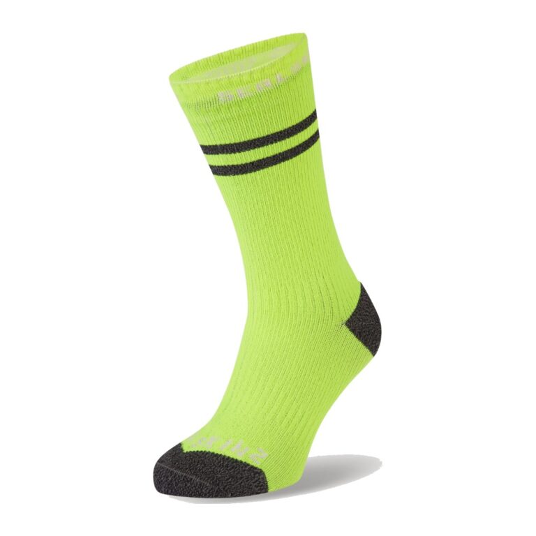 Sealskinz Scoulton Lette vandtætte sokker med Hydrostop - S - Neon Yellow