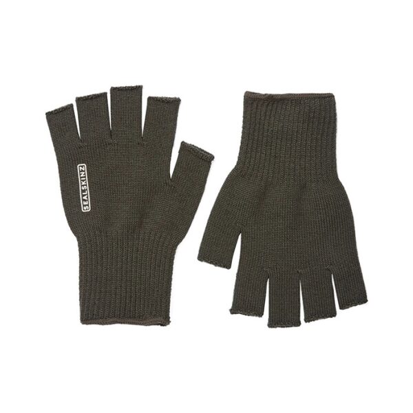 Sealskinz Thornham Merino fingerløse-Grøn - Handsker