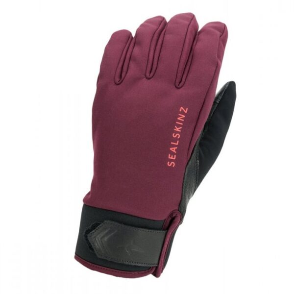 Sealskinz Waterproof All Weather Insulated Glove, Rød-M - Handsker