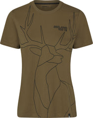 Seeland - Deer On Line Women T-shirt
