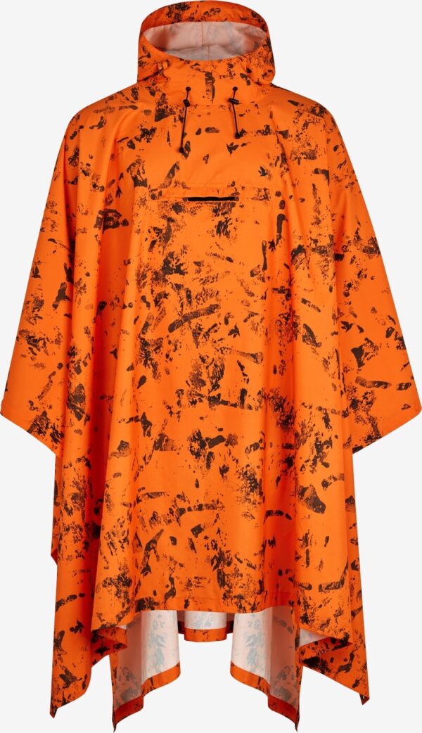 Seeland - Taxus Camo regnponcho (InVis orange blaze)