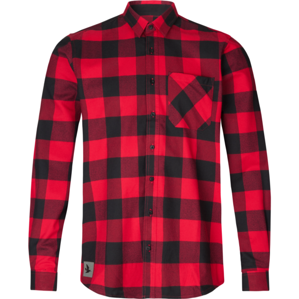 Seeland Toronto skjorte Red check XL