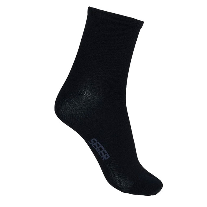 Seger Bambus sokker, sort-43-45 - Sokker
