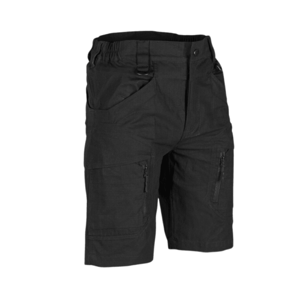 Shorts til herre | Black Assault Ripstop - Mil-Tec - XXL - Sort