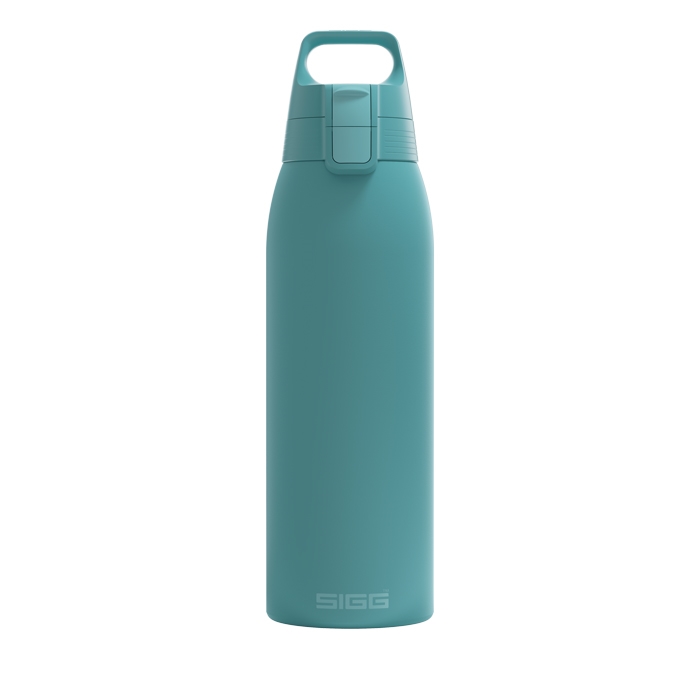 Sigg Thermo Flask Shield Therm ONE, 1 L-morning blue - Friluftsudstyr
