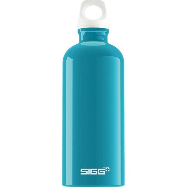 Sigg Water Bottle Traveller 0,6 L, fabulous aqua - Drikkeflasker /-dunk