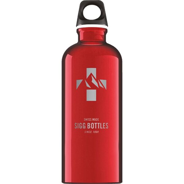 Sigg Water Bottle Traveller 0,6 L, mountain red - Drikkeflasker /-dunk