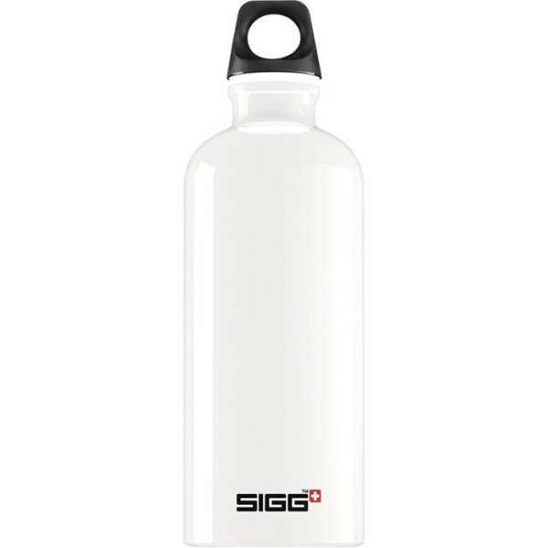 Sigg Water Bottle Traveller 0,6 L, white - Drikkeflasker /-dunk