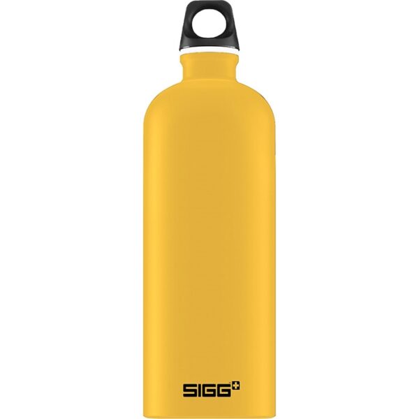 Sigg Water Bottle Traveller 1 L, black - Drikkeflasker /-dunk
