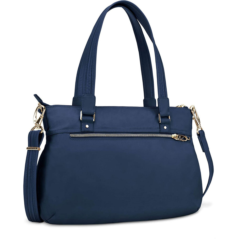 Sikker og stilfuld skuldertaske til rejse og hverdag