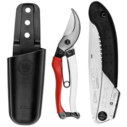 Silky Super Accel Foldesav + Okatsune 103 Beskæresaks + Hylster Økser & foldesave