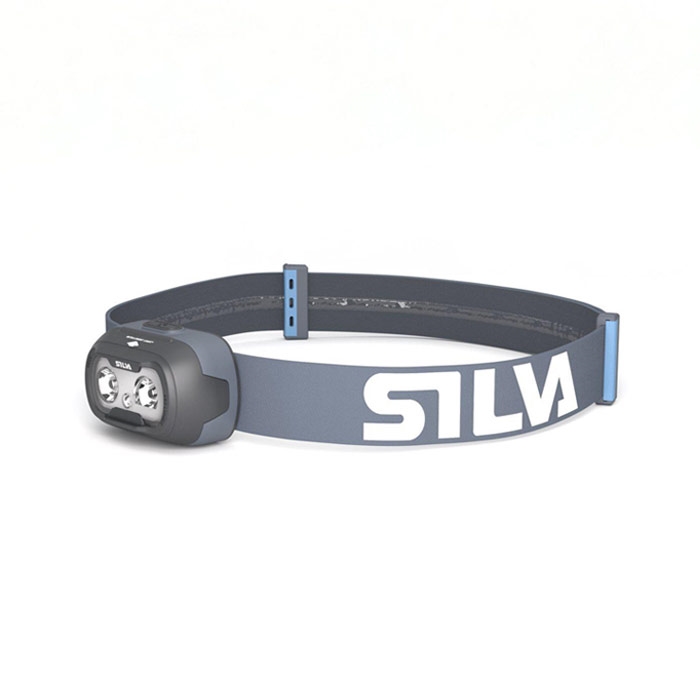 Silva Seek 450 recharge pandelampe, grey-stormy sky - Pandelamper