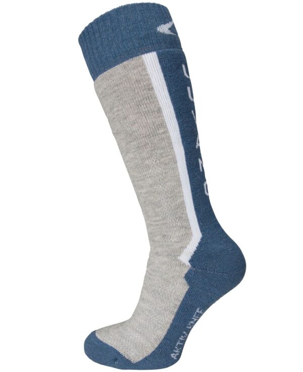 Skisokker børn | Aktiv knee junior - Ulvang - 25-27 - Stellar/Grey Melange