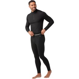 SmartWool All-Season Merino Base Layer Bottom Herre M Sort Lange underbukser
