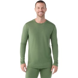 SmartWool All-Season Merino Base Layer Long Sleeve Herre M Grøn Undertrøjer