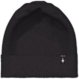 SmartWool Boiled Wool Beanie Unisex O/S Grå/Sort Huer & pandebånd