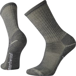 SmartWool Classic Hike Light Cushion Crew Sokker L Grå Vandresokker