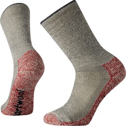 SmartWool Classic Mountaineer Maximum Cushion Crew Sokker S Grå/Sort Vandresokker