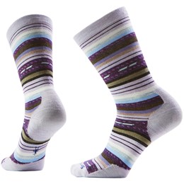 SmartWool Everyday Margarita Crew Sokker Unisex M Lilla Hverdagssokker