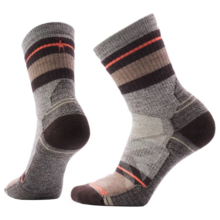 SmartWool Hike Full Cushion Crew Saturnsphere Sokker Dame S Grå/Brun Vandresokker