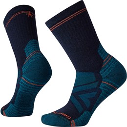 SmartWool Hike Full Cushion Crew Sokker Dame L Blå Vandresokker