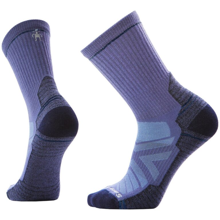 SmartWool Hike Light Cushion Crew Sokker M Blå Vandresokker