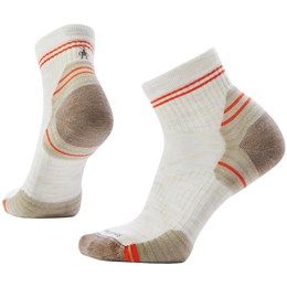 SmartWool Hike Targeted Cushion Ankle Sokker Dame M Hvid/Grå Vandresokker