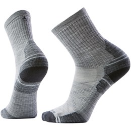 SmartWool Hike Targeted Cushion Mid Crew Sokker M Grå Vandresokker