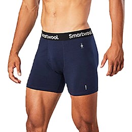 SmartWool Merino Boxer Brief Herre S Blå Underbukser