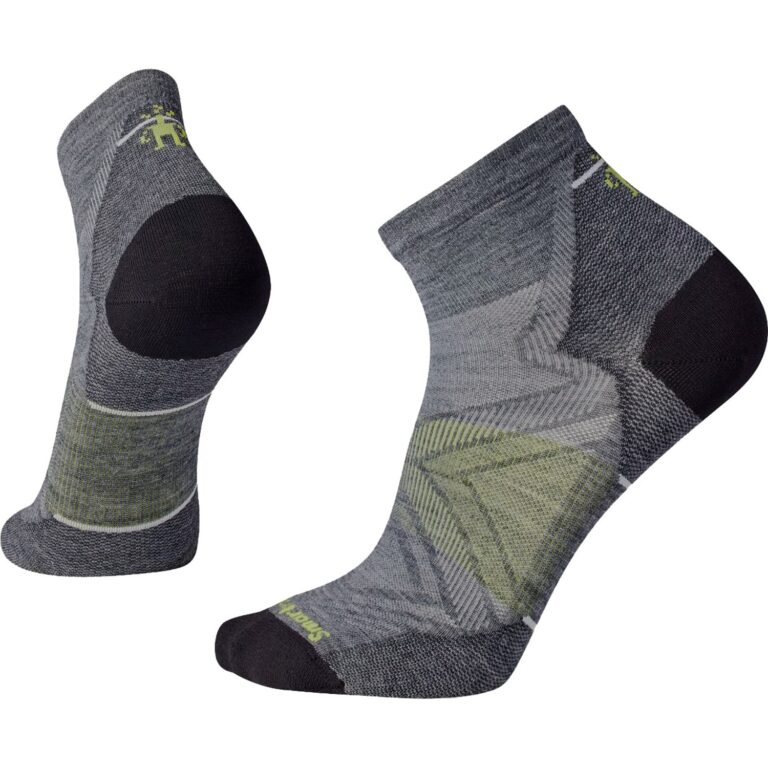 SmartWool Run Zero Cushion Ankle Sokker L Grå Vandresokker