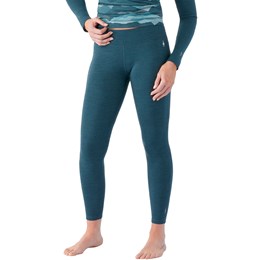 SmartWool Thermal Merino Base Layer Bottom Dame L Blå Lange underbukser