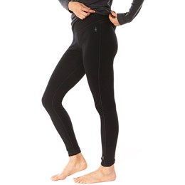 SmartWool Thermal Merino Base Layer Bottom Dame L Sort Lange underbukser