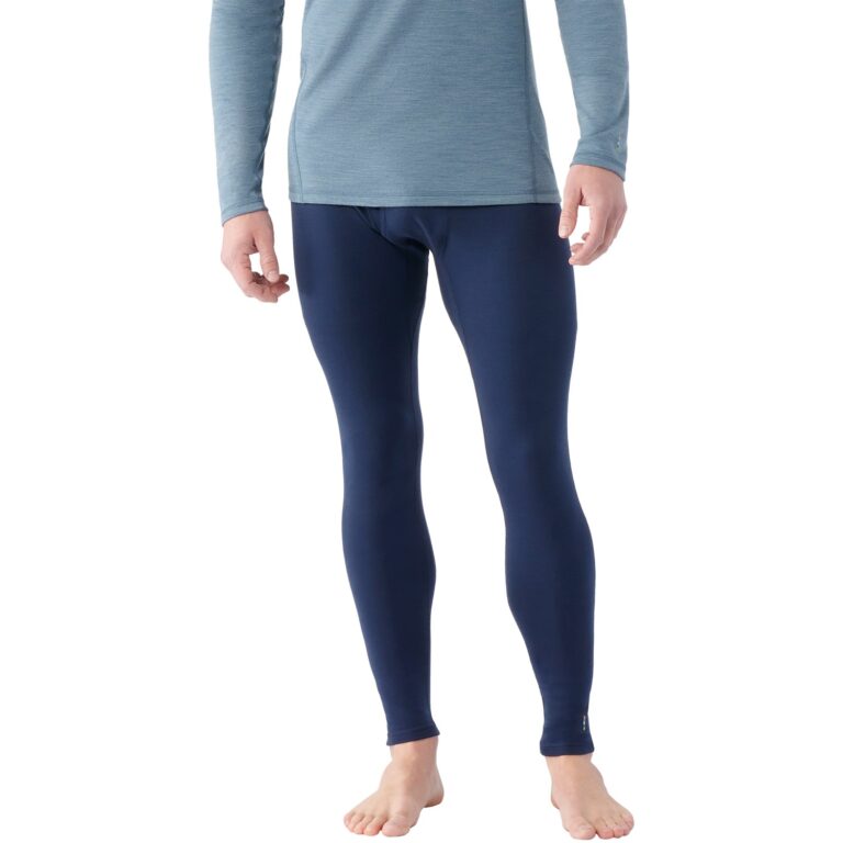 SmartWool Thermal Merino Base Layer Bottom Herre L Blå Lange underbukser