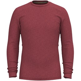 SmartWool Thermal Merino Base Layer Crew Herre M Rød Undertrøjer